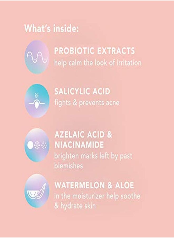 TULA - Skin Care Breakout Star Acne Moisturizer | Lightweight Hydrating Moisturizer Treats & Prevents Breakouts Formulated With Azelaic & Salicylic Acid | 17 Fl Oz - Image 1