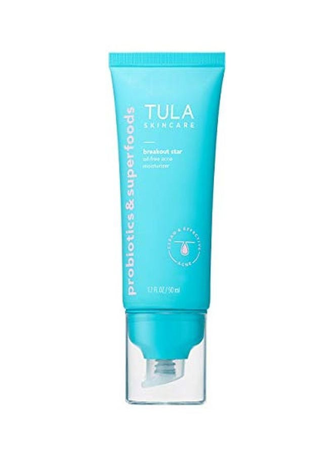 TULA - Skin Care Breakout Star Acne Moisturizer | Lightweight Hydrating Moisturizer Treats & Prevents Breakouts Formulated With Azelaic & Salicylic Acid | 17 Fl Oz - Image 1