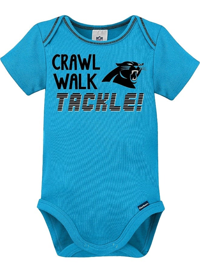Gerber NFL Baby Boys 3 Pack Short Sleeve Bodysuit  - Image 3