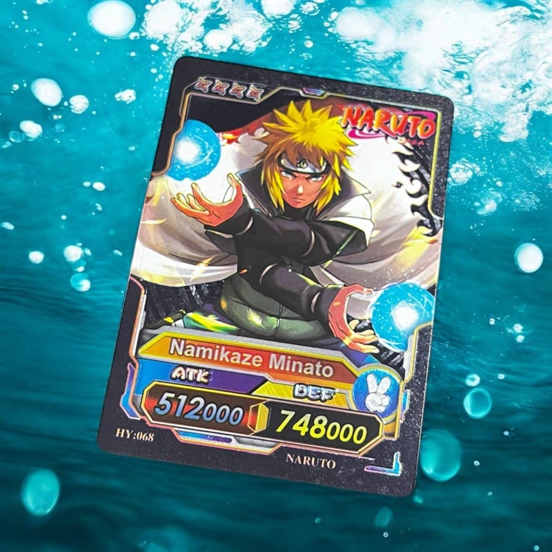 Valuableplus Naruto Cards 40Pc Playing Foil Cards for Kids (Rainbow, Golden, Silver and Black 10 Pc Each) - Image 3