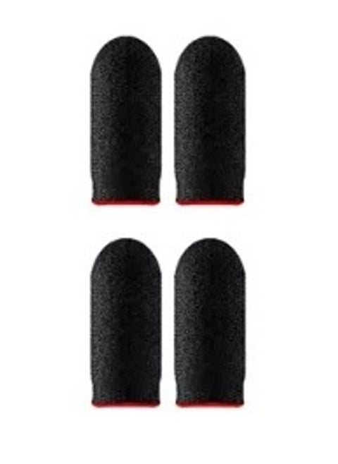 2 Pairs -High-Performance Gaming Finger Sleeves for PUBG & Fortnite, Multi-Colored, Breathable Fabric