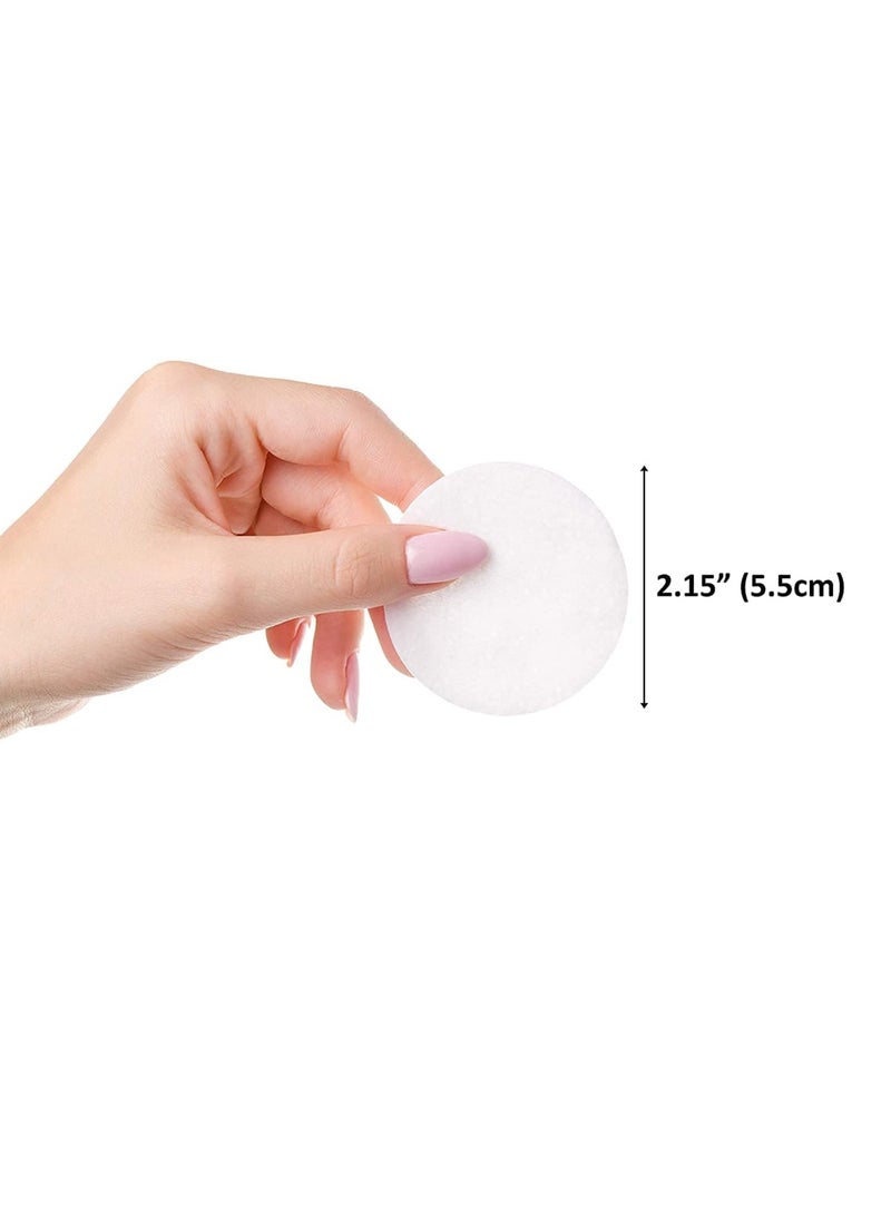 SOULSATION Organic Cotton Rounds, 400 Count - Makeup Remover Pads for Face, Lint-Free  - Image 4