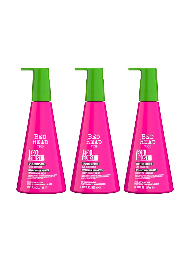 Bed Head Tigi Ego Boost Split End Mender Leave-In Conditioner - 3 Pack  - Image 1