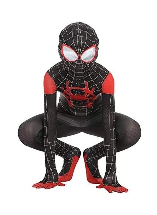 Boy's Spider Children's Set, heroic Spider Human Costumes, Comfortable and Breathable Jumpsuit, Safe and Skin Friendly Dress Up - Image 1