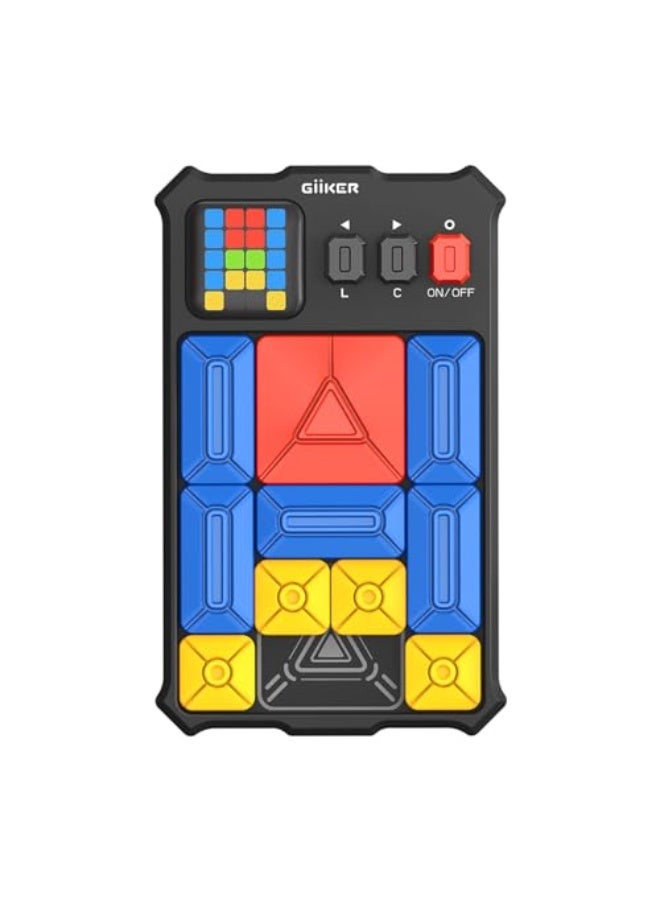 GiiKER Super Slide Puzzle Brain Teaser Games with 500+ Levels STEM Interactive Handheld Educational Kid Teens Toys,Travel Relax Brain Game,Suitable for Birthday Gifts for All Ages - Image 1