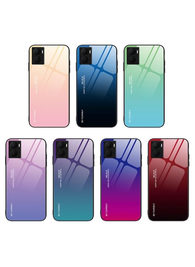 S-TOP Case For Honor Play 40 Plus Gradient Color Glass Phone Case - Image 2