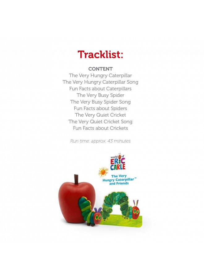 Tonies Tonies The Very Hungry Caterpillar Audio Play Character  - Image 4