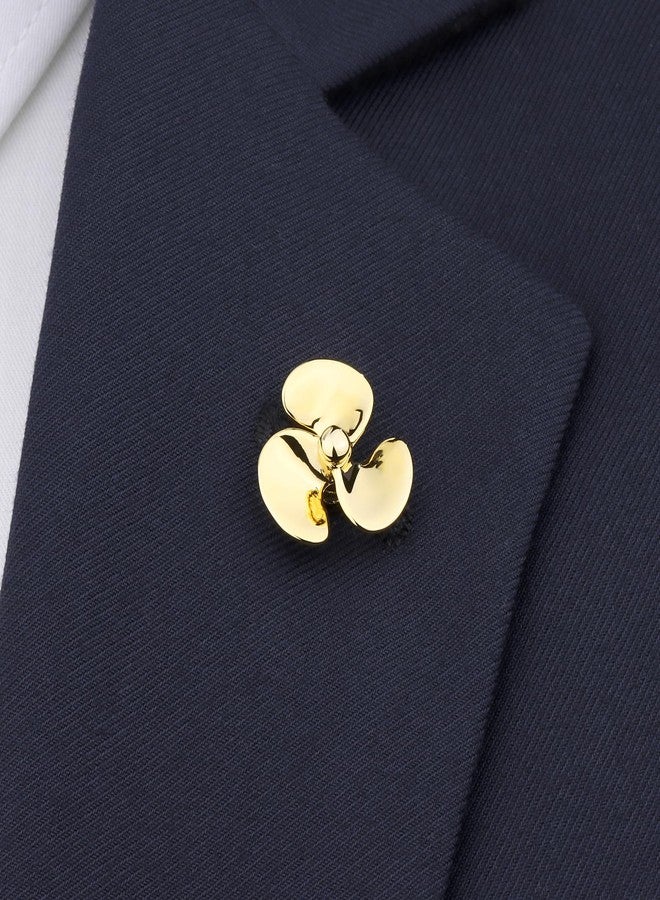 HAWSON Novelty Enamel Pins for Clothing Backpack Decoration Gift, Funny Laple Pin for Teen Boy and Girl, Metal Brooch Suit Stud (fanblade) - Image 3