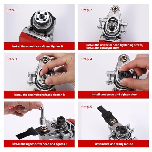 Hetkrishi Angle Grinder Set Head to Grooving Machine Adapter Angle Grinder Conversion Universal Head for Home DIY - Image 5