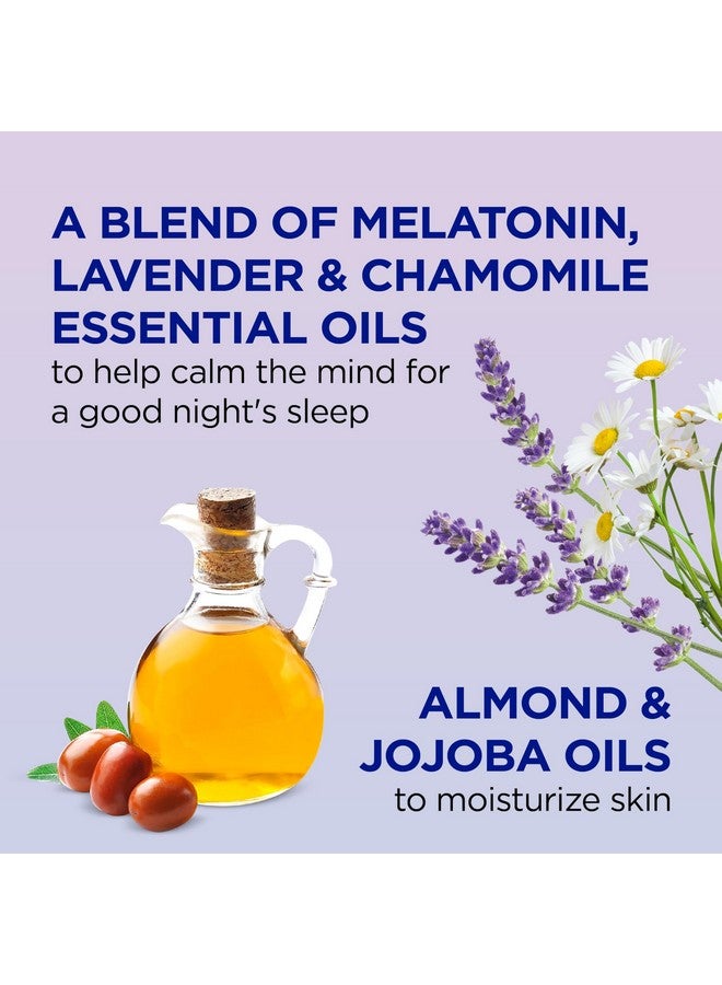 دكتور تيل زيت الاستحمام والجسم المرطب من دكتور تيل، مزيج النوم مع الميلاتونين واللافندر والزيوت العطرية من البابونج، 8.8 أونصة سائلة. - Image 2