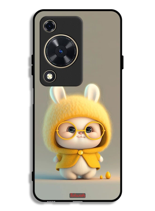 Tolwak Huawei Nova Y72S Protective Case Cover Baby Rabbit