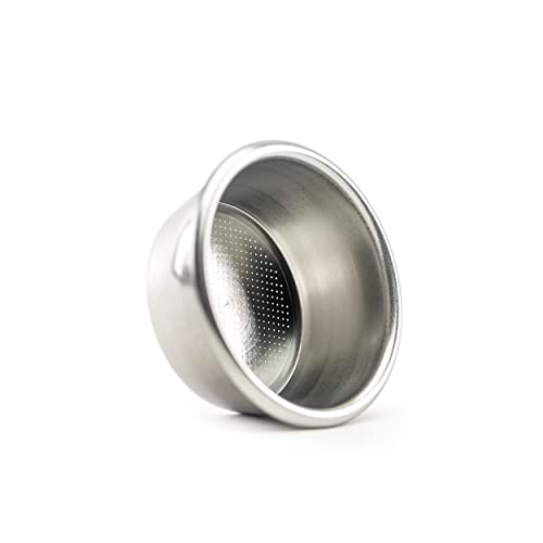 Crema Coffee Products 54mm Filter Basket | Double Shot Non-Pressurized Stainless Steel Basket | Compatible with Breville 54mm Portafilters | Precise Tapered Profile for Consistent Espresso Shots - Image 1