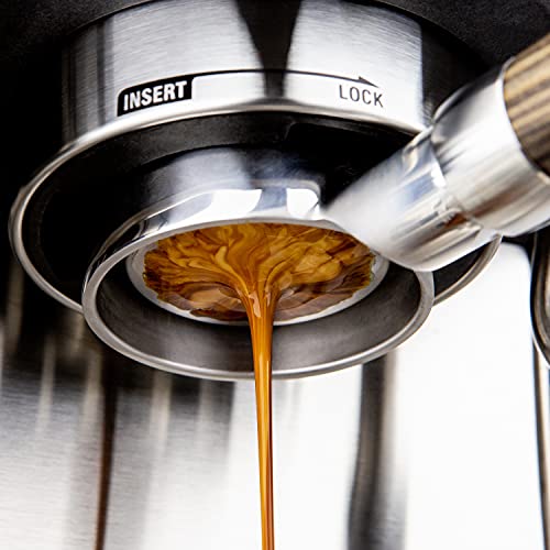 Crema Coffee Products 54mm Filter Basket | Double Shot Non-Pressurized Stainless Steel Basket | Compatible with Breville 54mm Portafilters | Precise Tapered Profile for Consistent Espresso Shots - Image 5