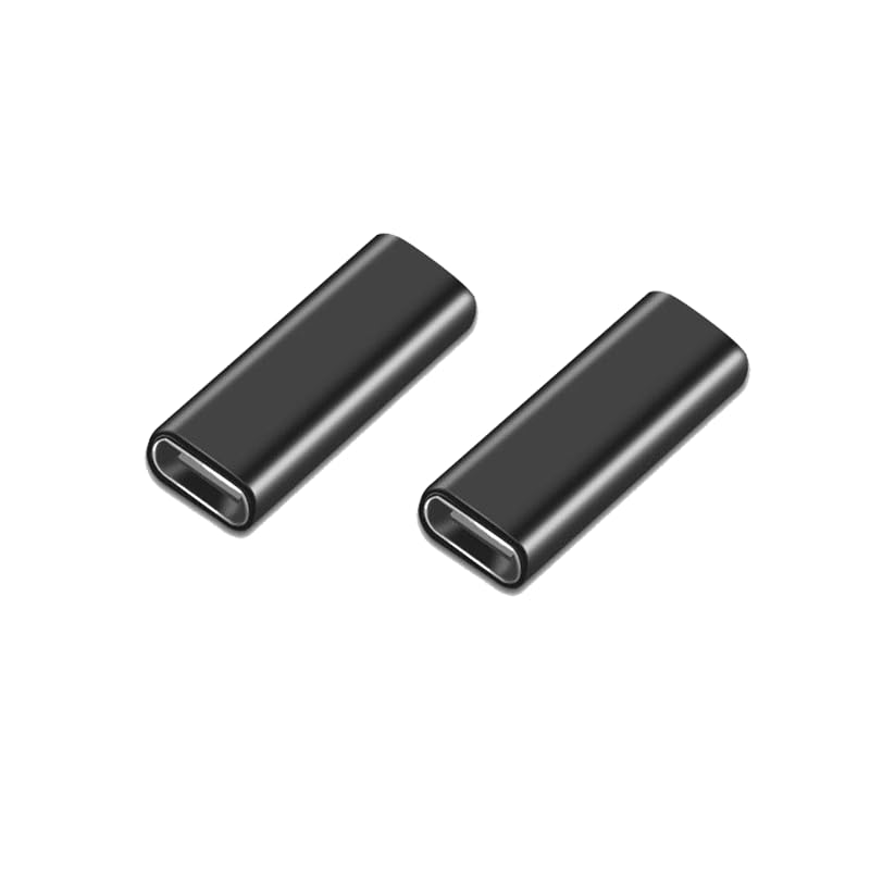 Accessonico USB C Female to Female Coupler, 2Pack USB 3.1 Type C Adapter Extension Connector for Connecting 2 USB-C Cables, Compatible Supports Fast Charging Data Transfer - Image 1