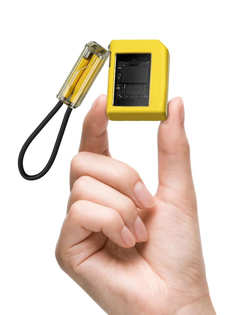 Disk M.2 NVMe SSD Enclosure with Active Cooling System 10Gbps USB C 3.2 Gen2 Enclosure NVMe Reader Supports M Keys and Size 2230 SSDs - Image 1