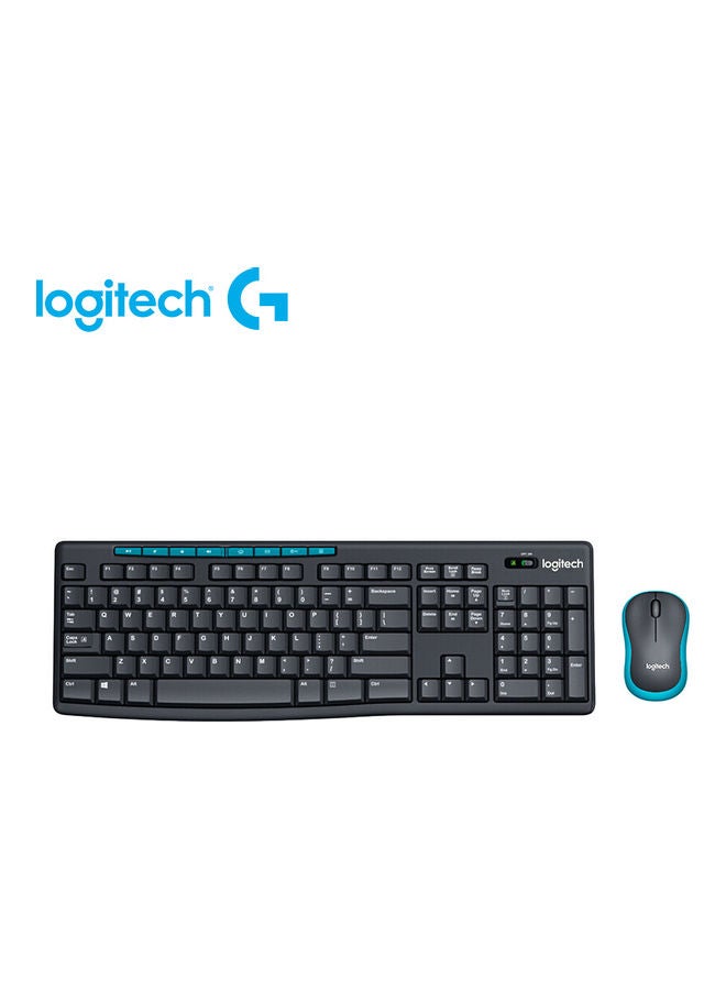 Logitech MK275 Wireless Combo 2.4 Wireless Technology Wireless Mouse Black - Image 2