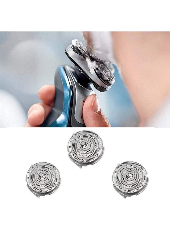 Suleto - Hq9 Replacement Head Blades Fit For Philips Shaver Heads Razor Hq9 Speedxl Upgraded Hq9 Shaving Replacement Heads For Series 8140Xl 8150Xl 8160Xl 8170Xl Hq9070 Hq9080 Hq8240/8260 Pt920 - Image 1