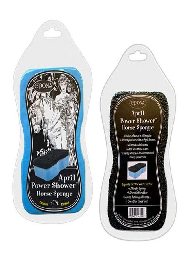 Epona April Power Shower Horse Sponge - Tiger's Tongue and April Showers Combo - Image 1