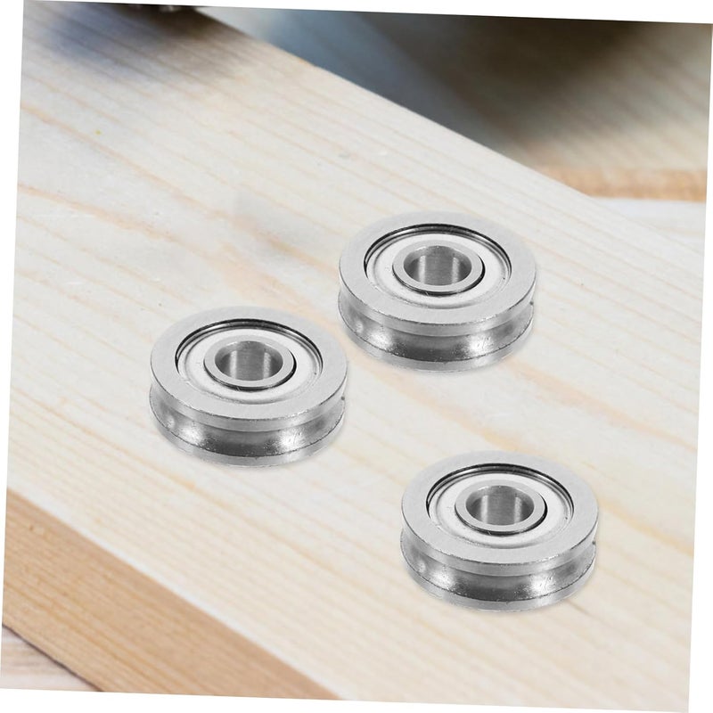 ULTECHNOVO 20pcs Printer U-Shaped Groove Pulley Wheel Bearing Accessory for Accurate Printing Compatible Printer Models - Image 3