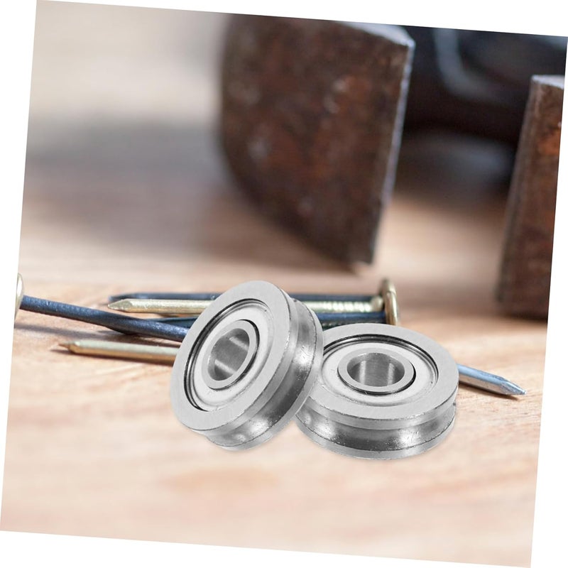 ULTECHNOVO 20pcs Printer U-Shaped Groove Pulley Wheel Bearing Accessory for Accurate Printing Compatible Printer Models - Image 2