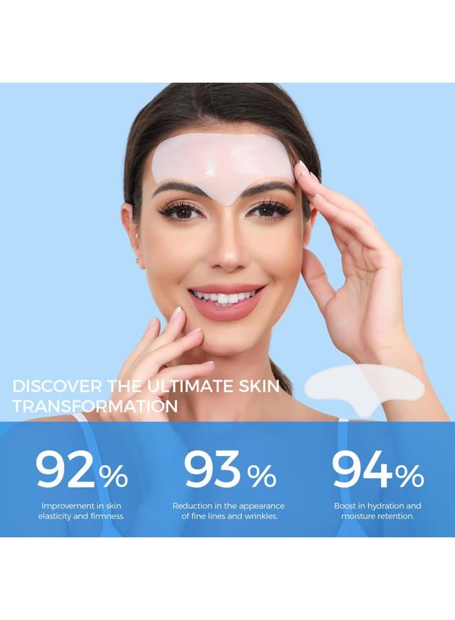 OKELA Forehead Wrinkle Patches Overnight 20 pcs with Collagen, Anti Wrinkle Patches, Forehead Wrinkles Beauty Treatment - Image 5