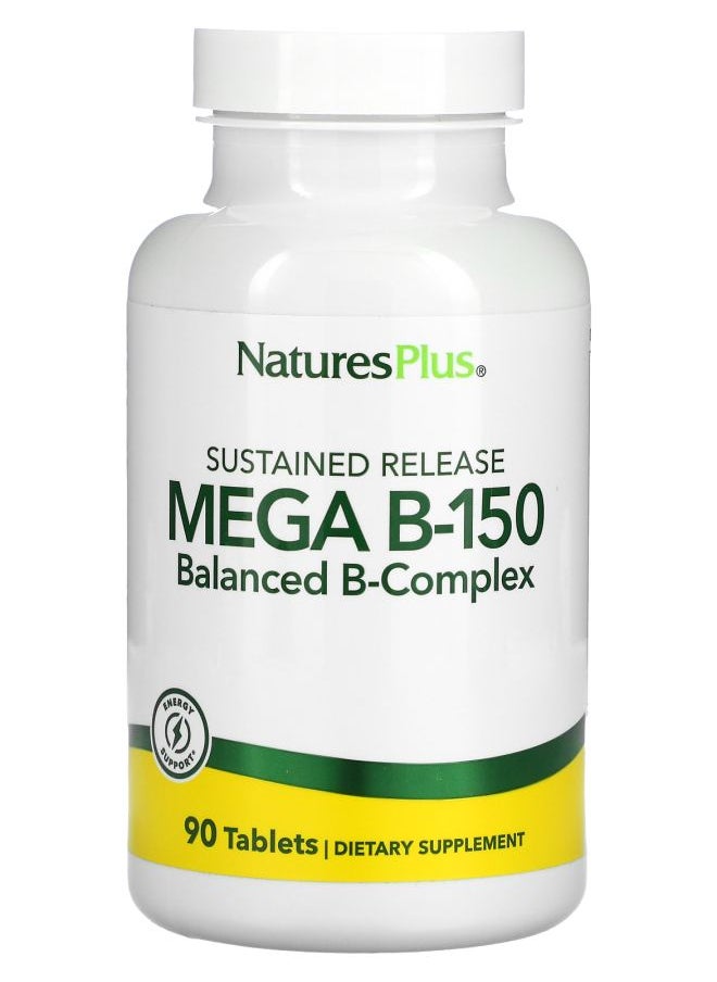 NaturesPlus Sustained Release Mega B-150 90 Tablets 