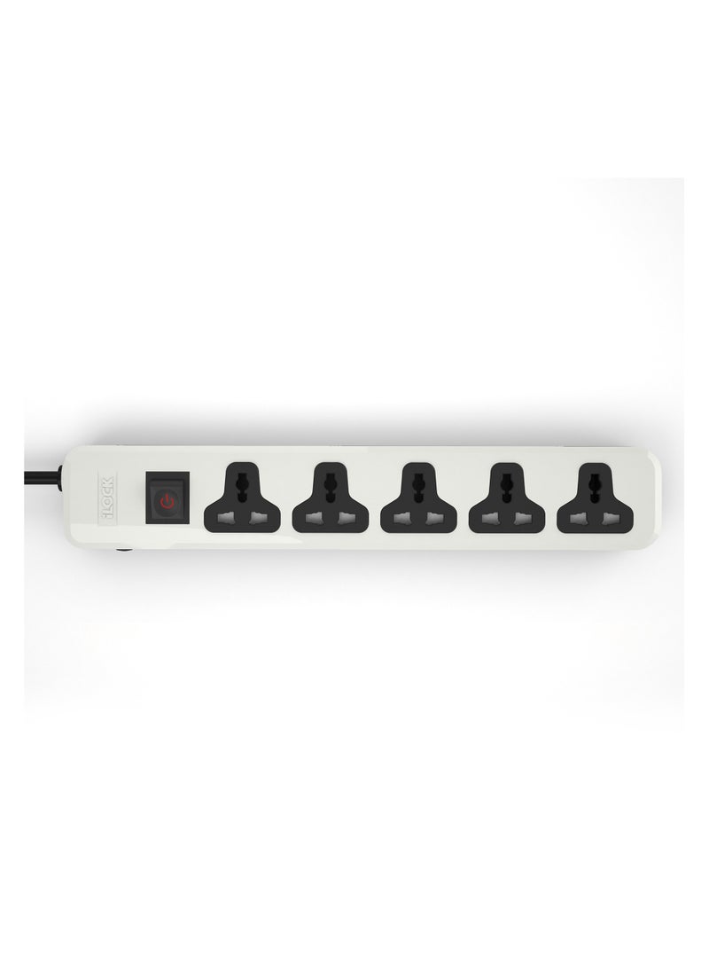 power strip 5 universal outlets without earthing - (Basic) (white) - pzsku/ZFC95342BF7D88F050A83Z/45/_/1698137585/6e3d75d2-3d65-436e-8f81-a40be01f0e40