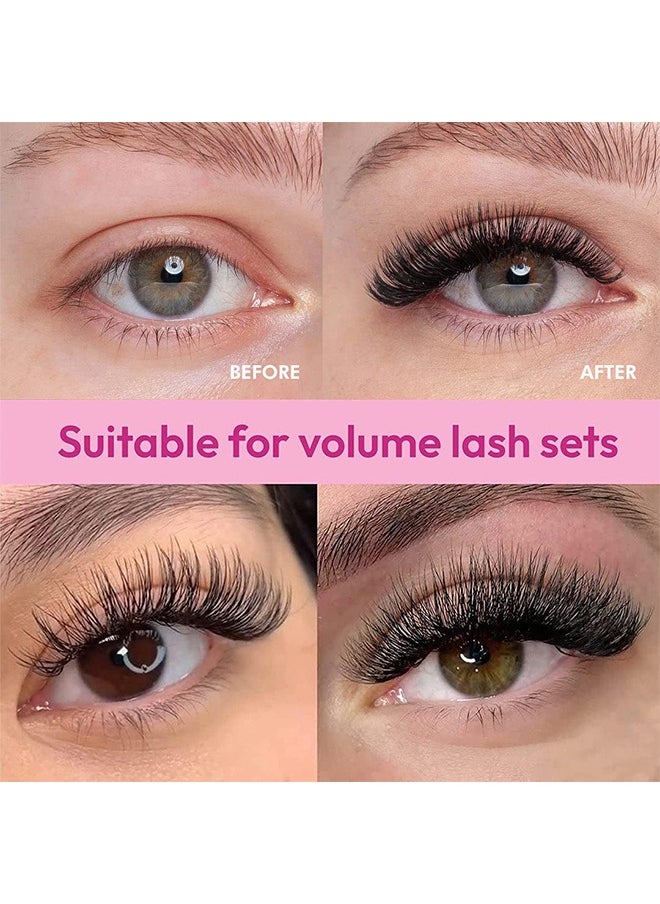 ANNAFRIS - Professional 16 Rows Classic Eyelash Extension Matte Black Individual False Eye Lashes Extension Salon Use Natural Soft Eyelashes (0.05 C, 15mm) - Image 1