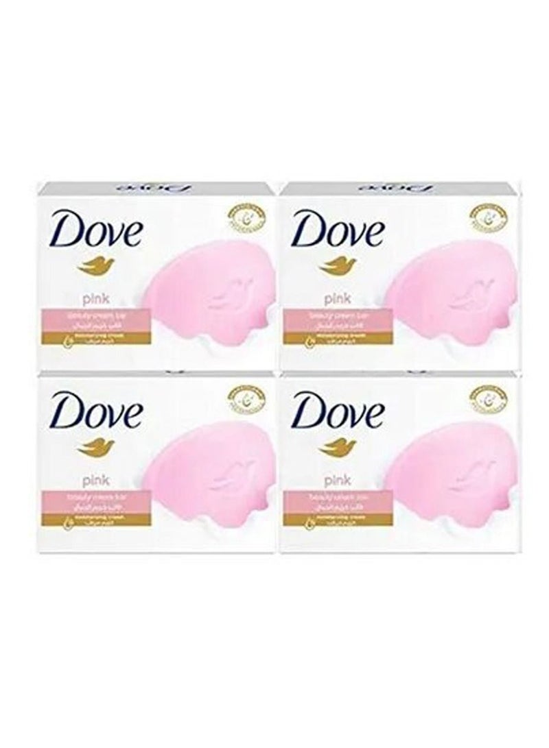Dove Pack of 4 Pink Beauty Cream Bar 135g - Image 1