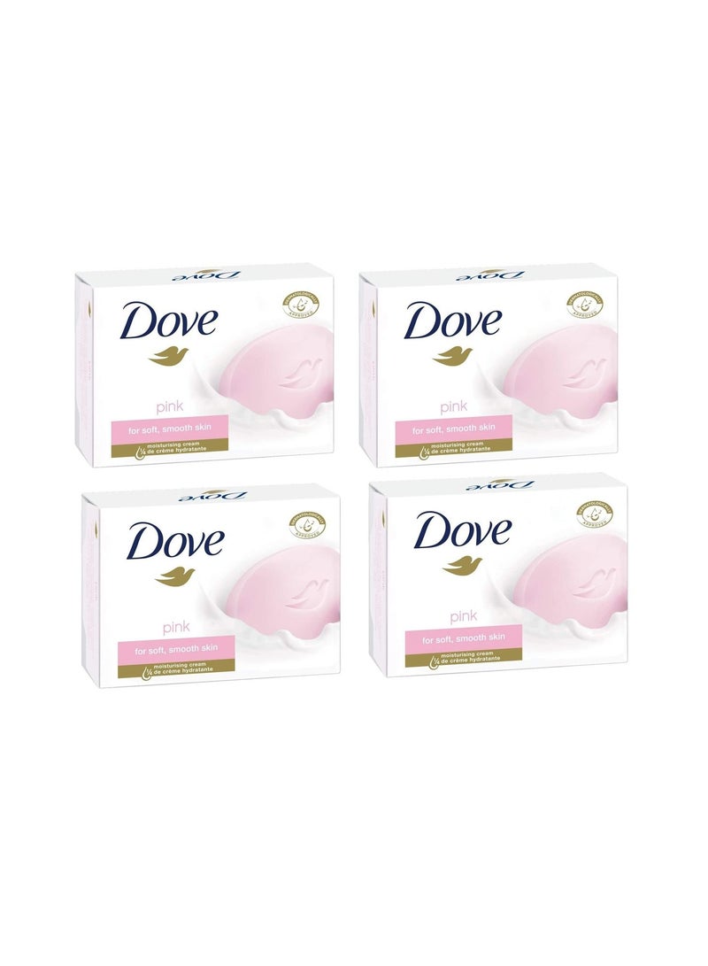 Dove Pack of 4 Pink Beauty Cream Bar 135g - Image 2