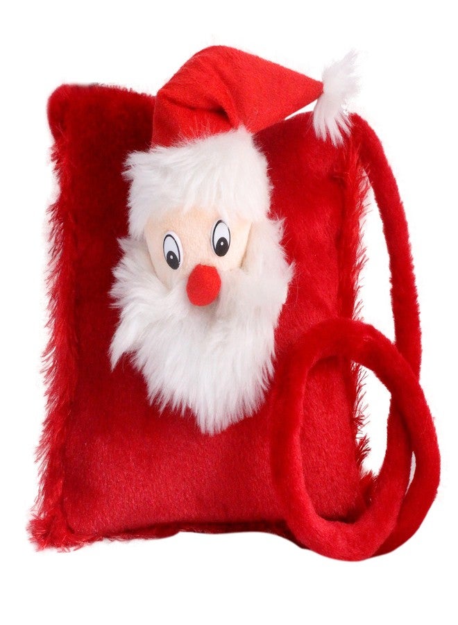 Tickles Santa Claus Sling Purse Bag for Kids Christmas Gift Children's Day 4 litres (Color: Red) - Image 4