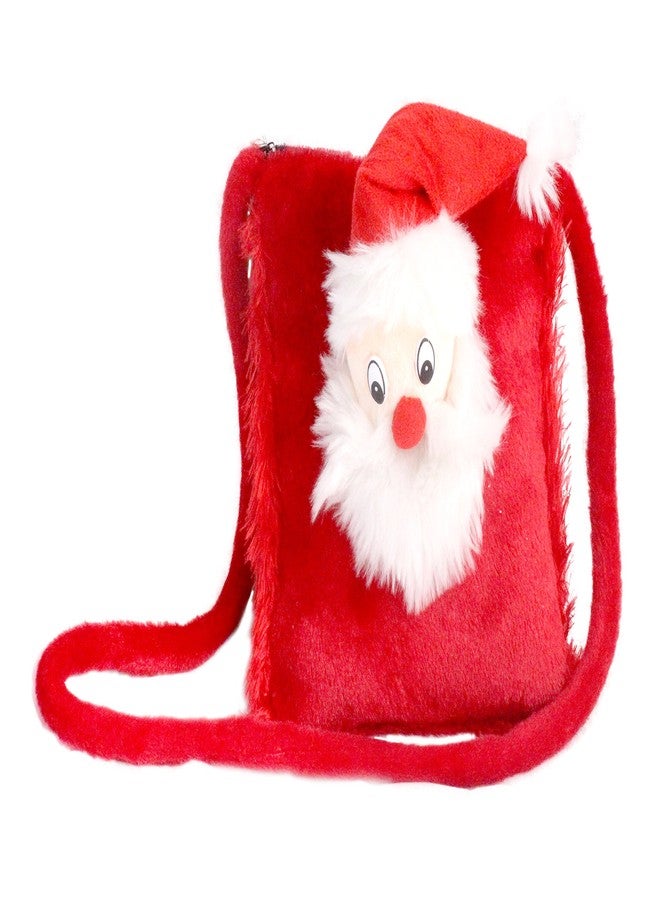 Tickles Santa Claus Sling Purse Bag for Kids Christmas Gift Children's Day 4 litres (Color: Red) - Image 5