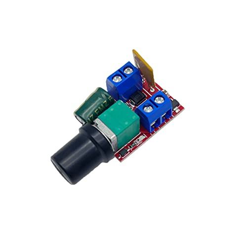 Onyehn Mini LED Dimmer 5A 90W,DC Motor PWM Speed Controller 3V 6V 12V 24V 35V Speed Control Switch(10 Pack) - Image 2