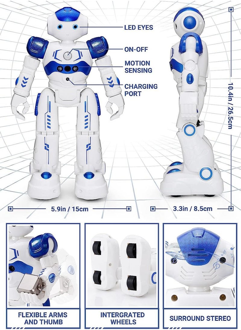 Generic - Robot Toys for Kids, Gesture & Sensing Remote Control Robot for Age 3 4 5 6 7 8 Year Old Boys Girls Birthday Gift Present - Image 1