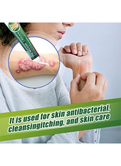 Sumifun Natural Chinese Herbal Eczema Psoriasis Creams 20g，Dermatitis and Eczema Pruritus Psoriasis Ointment,Psoriasis Creams，Psoriasis Treatment, Antibacterial Cream, for Body Itching  - Image 2