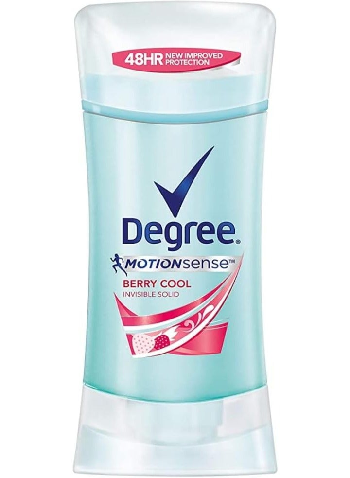 Degree MotionSense Anti-Perspirant& Deodorant Berry Cool - 2.6 oz - Image 1