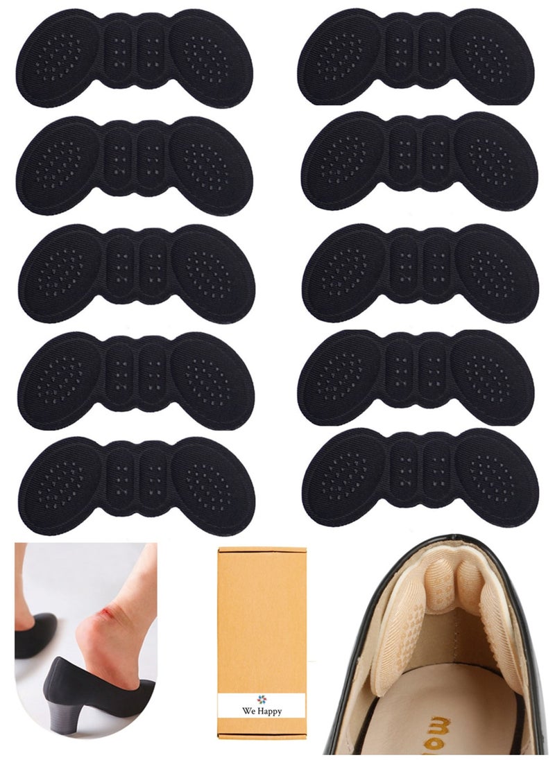 We Happy - 10 Pcs Set Of We Happy Shoe Insoles Size Adjust Adhesive Heel Liner Protector Grips - Image 1
