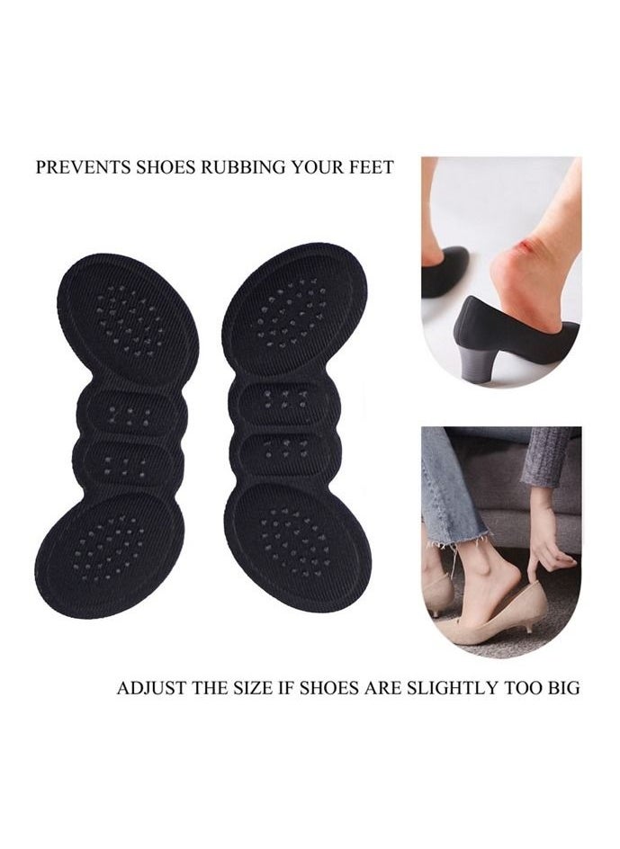 We Happy - 10 Pcs Set Of We Happy Shoe Insoles Size Adjust Adhesive Heel Liner Protector Grips - Image 1