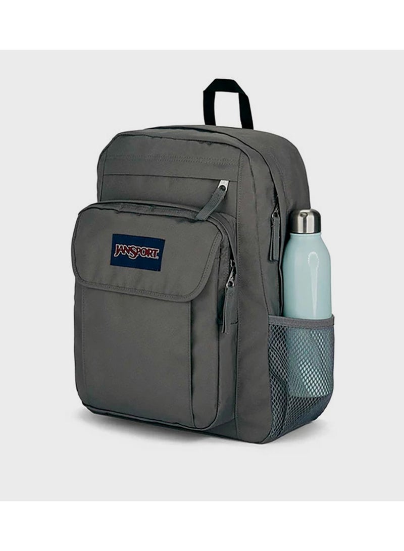 JanSport Union Pack Backpack, Graphite Grey, 15-Inch Laptop Sleeve, Spacious Main Compartment, Ergonomic Shoulder Straps, Water Bottle Pocket - Image 4