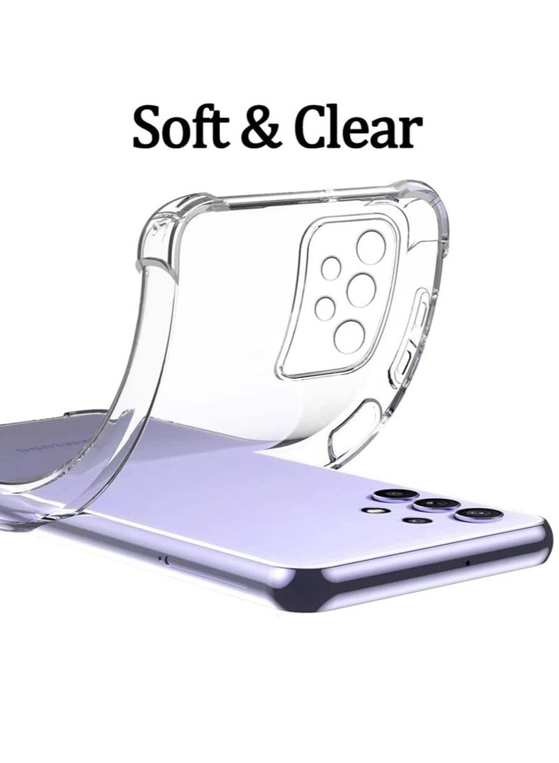 ELTRAZONE Samsung Galaxy A33 5G Case Cover Protective Shock Absorption Bumper soft Transparent Case (Clear) - Image 4