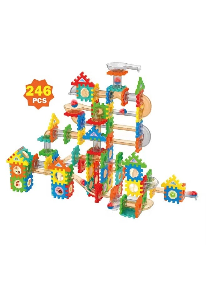 246-piece pipe line rolling construction toy to develop children's creativity - Image 5