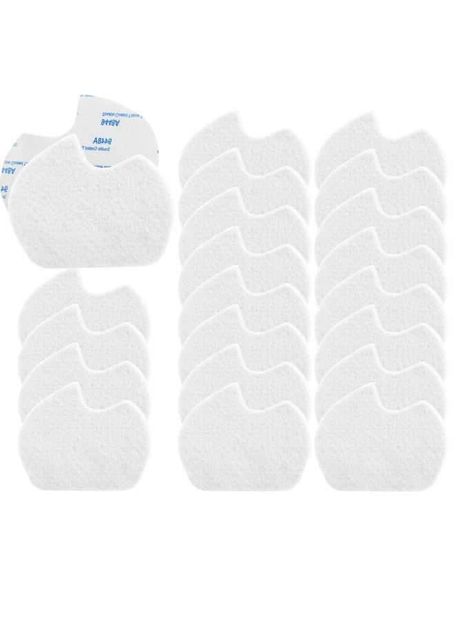 10pairs Forefoot Cushion Pads, Self Adhesive Foam Foot Pads, White Anti-Slip Foot Cushion Inserts for Men and Women - Image 1