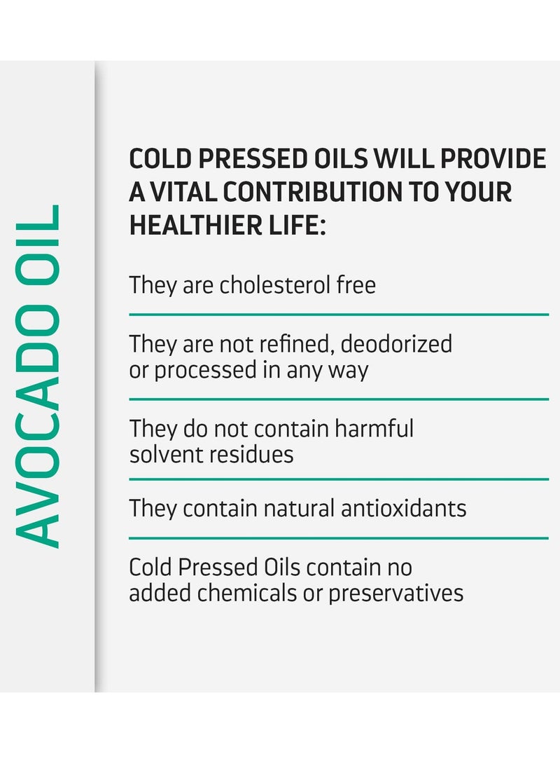 Indulgeo ESSENTIALS Indulgeo Essentials 100% Natural Cold Pressed Avocado Oil Pure Avocado Moisturizes Skin 100ml  - Image 4