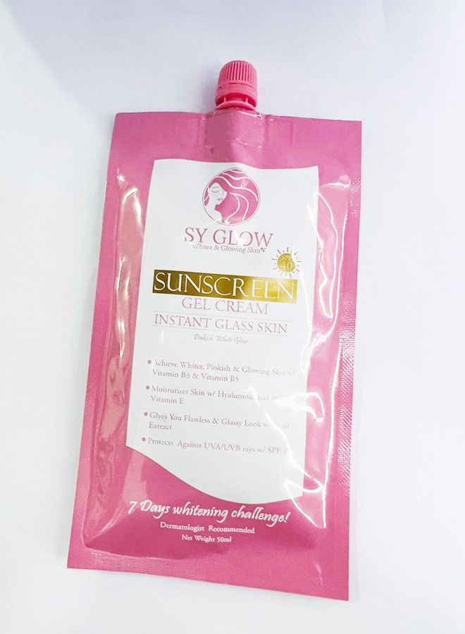 Sunscreen Gel Cream Instant Glass Skin