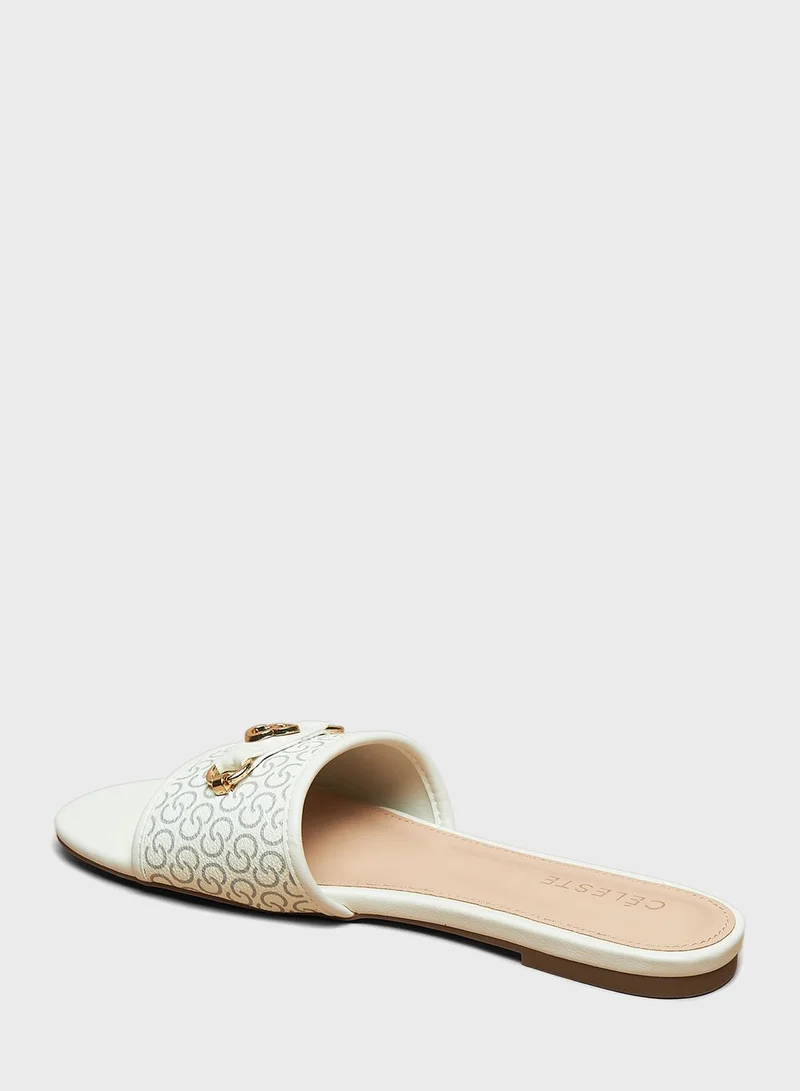سيليست One Strap Flat Sandals