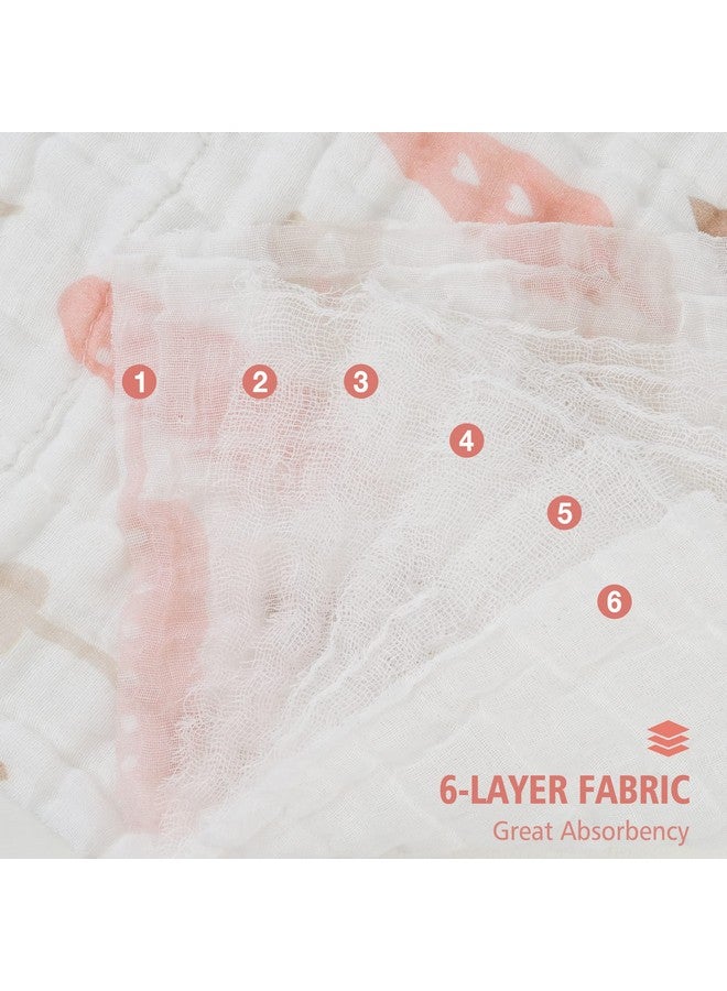 سوفتان مناشف تجشؤ من لاسوفتان للأطفال من الموسلين، مصنوعة من القطن بنسبة 100%، ناعمة فائقة الامتصاص، منشفة استحمام، مناشف تجشؤ للأطفال البنات والأولاد، هدية رائعة لحديثي الولادة، 10 × 20 بوصة، عبوة من 4 قطع، طبعة وحيد القرن ونجمة - Image 2