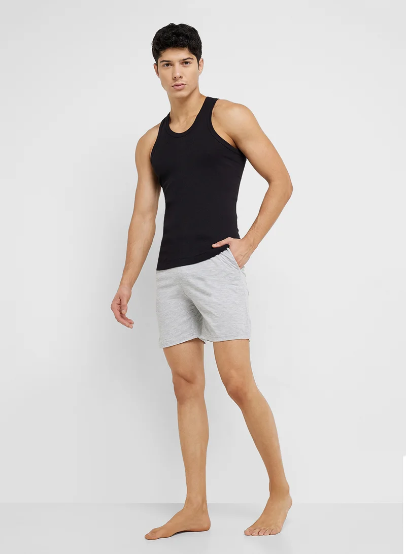 Seventy Five Basics 2 Pack Lounge Shorts