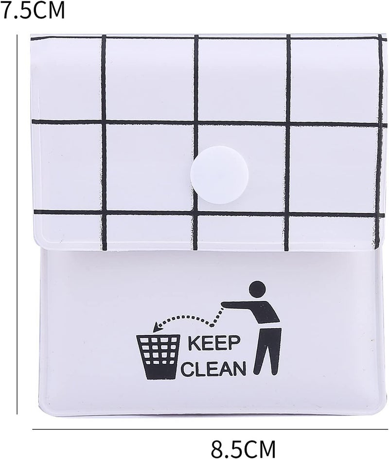 cheekyglo Pocket Ashtray Pouch PVC Compact Portable Ash Pouch Environment Friendly Pocket Ashtray Travel Accessories Storage Bag - Image 2