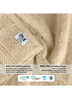Rest Face Towel Set Of 4 Linen Cotton Face Towel 30X30Cm , 12X12 Inch Luxury Face Cleansing Towel Soft Absorbent Lightweight Washable Quick Dry Spa Quality Beach Face Towel  - Image 4
