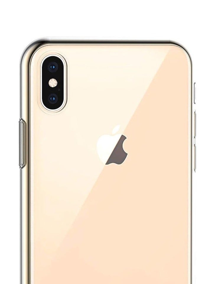 iPhone XS Max Case, Transparent Silicone Cover for iPhone XS Max Bumper Covers Clear Case 6.5 inch Clear - Image 4